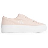 Calvin Klein Jeans Nizke superge bež / bela | Shoptok.si