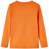  Dječja majica s dugim rukavima tamnonarančasta 104 | Eponuda.com
