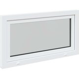  Okno za klet RISOR 110 x 70 cm PVC in steklo Bela, (5000215165) | Shoptok.si