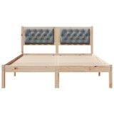  Okvir za krevet Svijetlo siva 140 x 200 cm tkanina | shoptok.hr