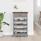  Stalak za vino od masivnog drva mahagonija 55 x 23 x 85 cm | shoptok.hr