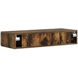 Stolna montirana na zid Dimljeni hrast 87,5 x 34,5 x 17 cm | shoptok.hr