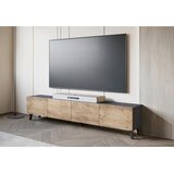 Livetastic Nizka Omarica Phuket, Barva Hrasta, Antracit | Shoptok.si