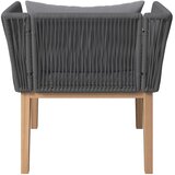 Ambia Garden LOUNGE GARNITURA tkanina akacija masivno železo | Shoptok.si