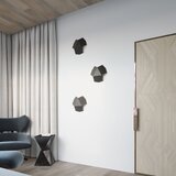 Nice Lamps Črna stenska svetilka Hiru – | Shoptok.si