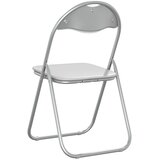 Sklopiva stolica 8 pcs Bijela i siva 48 x 43,5 x 81 cm | shoptok.hr