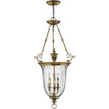 Elstead Lighting Elstead Cambridge 3 velike stropne svetilke, polirana medenina, E14, (22097819) | Shoptok.si