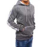 DStreet dark gray men's hoodie BX5122 Cene
