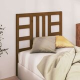  Posteljno vzglavje medeno rjavo 81x4x100 cm trdna borovina, (20643957) | Shoptok.si
