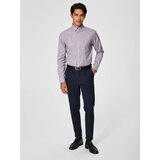Selected Homme Košulja 'Mark' tamno plava / tamno crvena / bijela | shoptok.hr