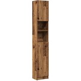  Kupaonski ormarić staro drvo 32x25,5x190 cm konstruirano drvo | shoptok.hr
