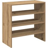 Maison Chic Regal za čevlje - Polica za čevlje 2 kosa zložljiva artisan hrast 60x30x30,5 cm, (21777604) | Shoptok.si
