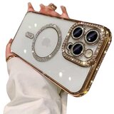 FASHION MAGSAFE ZASTITA KAMERE IPHONE 15 PLUS ZLATNI | Eponuda.ba