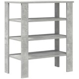  Stalak za cipele boja betona 61x32x70 cm konstruirano drvo | Eponuda.ba