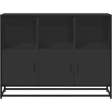  Komoda crna 100x35x76 cm od konstruiranog drva | shoptok.hr
