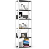 AKORD METAL LOFT POLICA 600 BELO/SIVO, (21714217) Cene