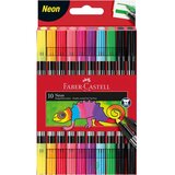 Faber-Castell Dvostranski neonski flomastri, set 10 kos Cene