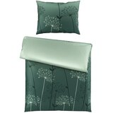Esposa POSTELJNINA Mavie 140/200 cm saten zelena | Shoptok.si