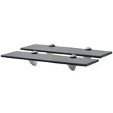 Maison Chic 2 kosi Stenske Police - Viseče police steklo 40x10 cm 8 mm, (21793505) | Shoptok.si