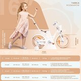  Dječji bicikl Flower 16" maslačak bijelo-bež | shoptok.hr