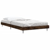  Okvir kreveta bez madraca dimljena boja hrasta 90x190 cm drveni | Eponuda.com