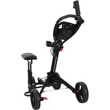 Golf Trolej s sjedištem Crna Aluminij Sklopivo | shoptok.hr
