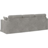SOFA Svijetlo siva 228 x 78 x 80 cm Baršun | Eponuda.ba