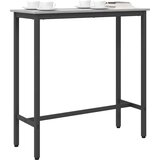  Stol Siva Sonoma 100 x 40 x 100 5 cm Inženjerska drva i čelik | shoptok.hr