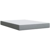  Krevet box spring s madracem svjetlosivi 140x200 cm od tkanine | shoptok.hr