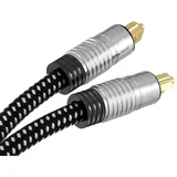 Toslink optični kabel – najlon ovoj, brezkisikov baker, 5.1/7.1, (5000296215)