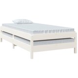  Složivi krevet bijeli 90x190 cm od masivne borovine | Eponuda.com