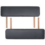  stol za masažu s 2 zone debljina 10 cm crni | shoptok.hr