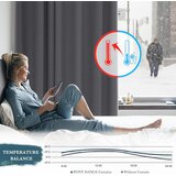 PONY DANCE Zatemnitvena Termo Zavesa za Vrata – 200 x 140 cm | Shoptok.si