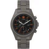 Timex Ročna ura Field Post TW2W45700 Grey/Black