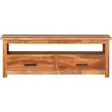 TV ormarić 118 x 30 x 40 cm od masivnog drva | shoptok.hr