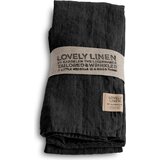 Lovely Linen Serviete - Dark Grey Cene