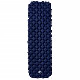  Madrac na napuhavanje za kampiranje 1 osoba modri 190x58x6 cm | Eponuda.com