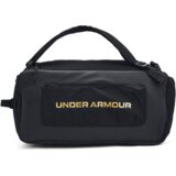 Under Armour UA Contain Duo Small Backpack Duffle, Black/Metallic Gold - Universal, (21581942) Cene