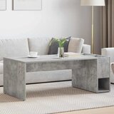  Kava Stol Betonski sivi 101,5 x 50 x 37 cm Konstruirano drvo | shoptok.hr