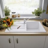 Blanco slavina WEGA II silgranit bela/hrom HD Cene