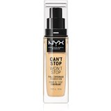 NYX Professional Makeup Can't Stop Won't Stop Full Coverage Foundation visoko prekrivni tekoči puder odtenek 08 True Beige 30 ml Cene