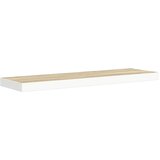  Plutajuće zidne police 2 kom hrast i bijele 90x23,5x3,8 cm MDF | shoptok.hr