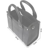 Valentino Ročna torbica črna | Shoptok.si