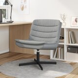 vidaXL Vrteči Stol Svetlo siva Tkanina Standard Ergonomski | Shoptok.si