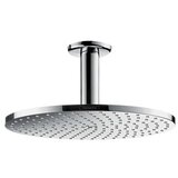 Hansgrohe Raindance S 240 Chrome nadglavni tuš okrugli sa 1 mlazom i držačem nadglavnog tuša plafonskim od 100mm 27620000 | ePonuda.com