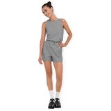 Only Majice brez rokavov Top Maye Check - Black/White Črna | Shoptok.si