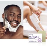 Friendly Soap Shaving Bar Fragrance Free naravno milo za britje brez dišav 7x95 g | Shoptok.si