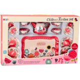  Dječji set za kavu ili čaj Kettle Tray 15u1 - crveni | shoptok.hr
