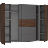 MID.YOU omara za oblačila, siva, barva oreha | Shoptok.si