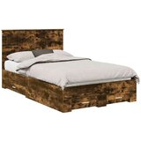  Konstrukcija postelje z vzglavjem Dimljeni oreh 120 x 200 cm, (5000103251) | Shoptok.si